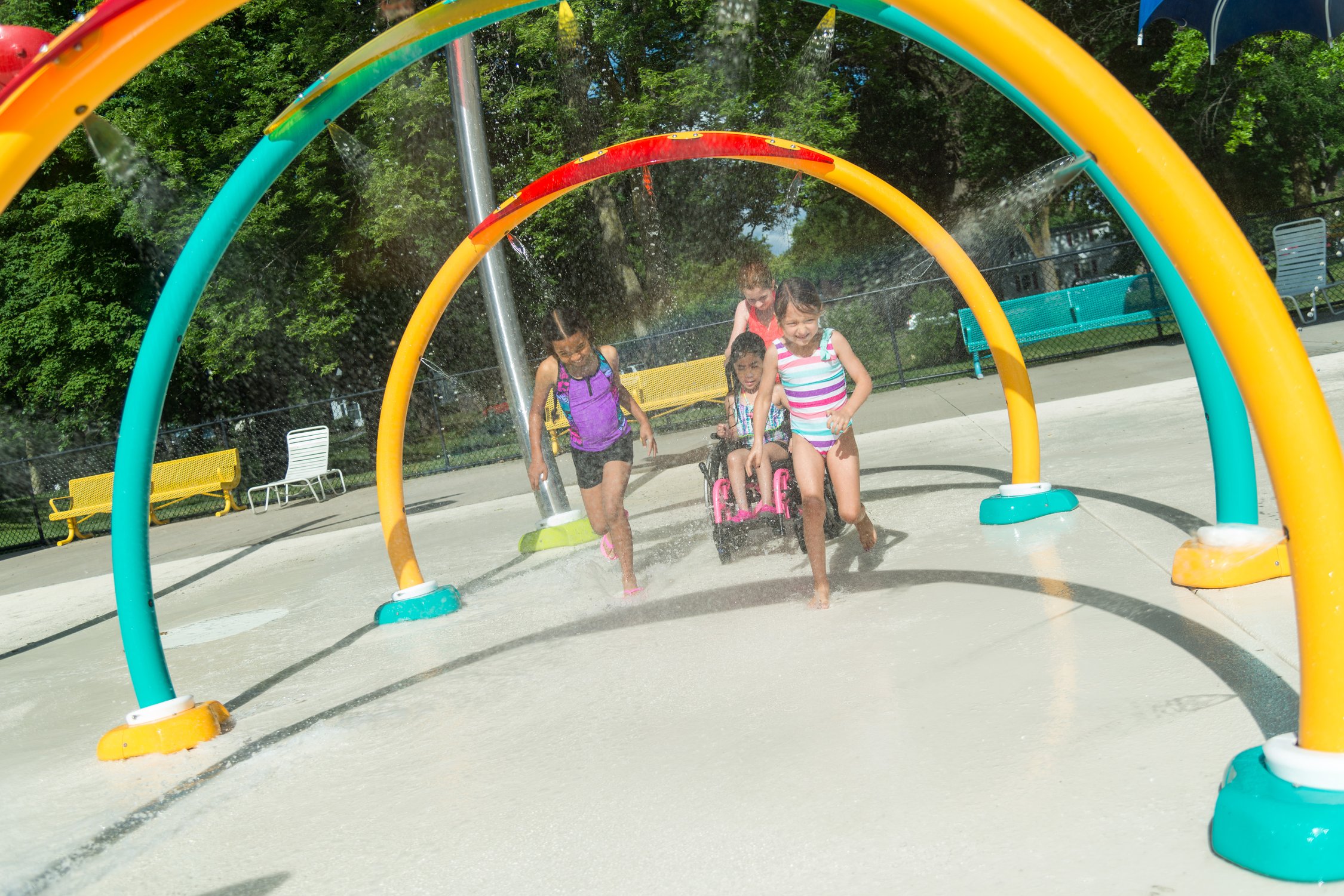 St.Louis ParkOak Hill Splash Pad